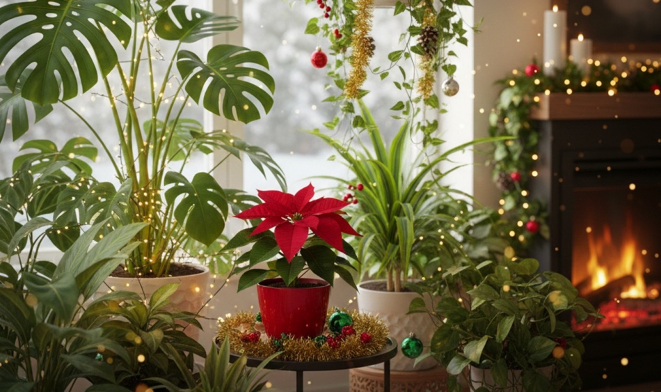 15 комнатных растений, которые заменят елку и создадут новогоднее настроение